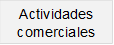 Actividades comerciales